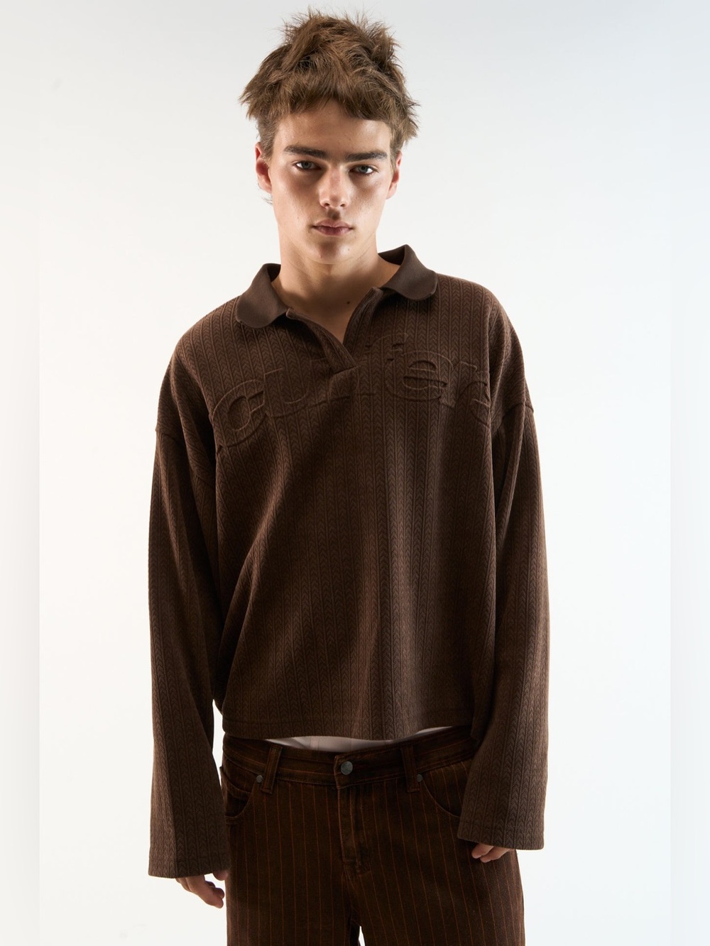 Scuffers Sign Brown Polo - Medium